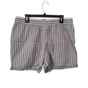 Grey and White Stripe Boxer Shorts NWT